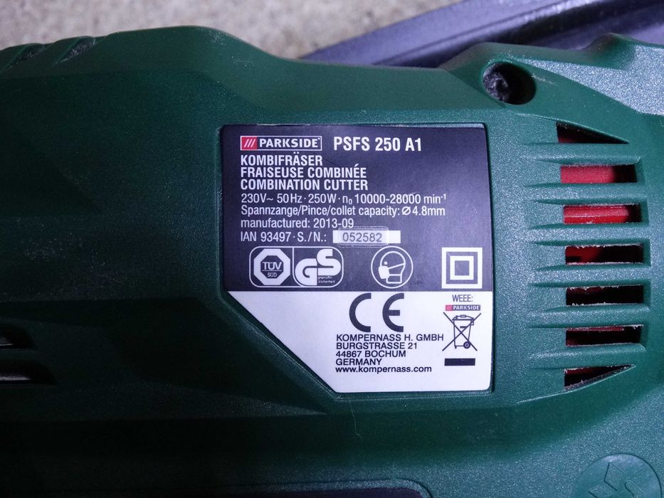 Freza Parkside PSFS 250 A1