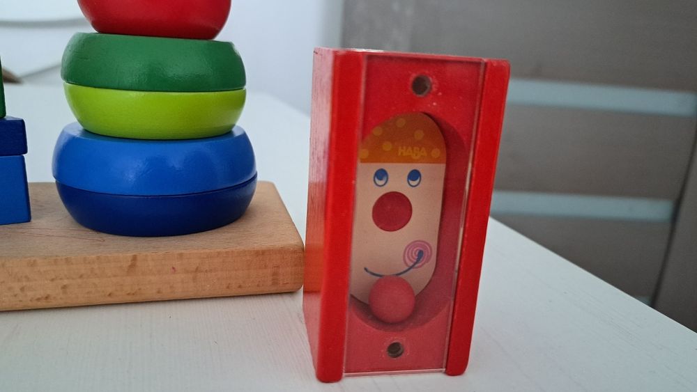 Lot Jucarii educative de lemn Montessori- Haba
