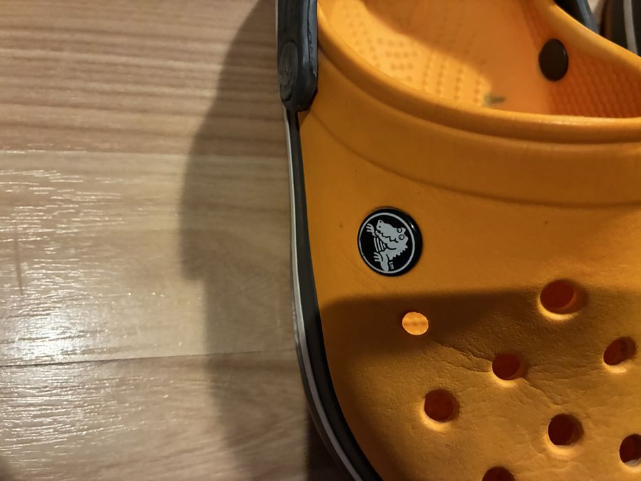 Crocs copii portocaliu
