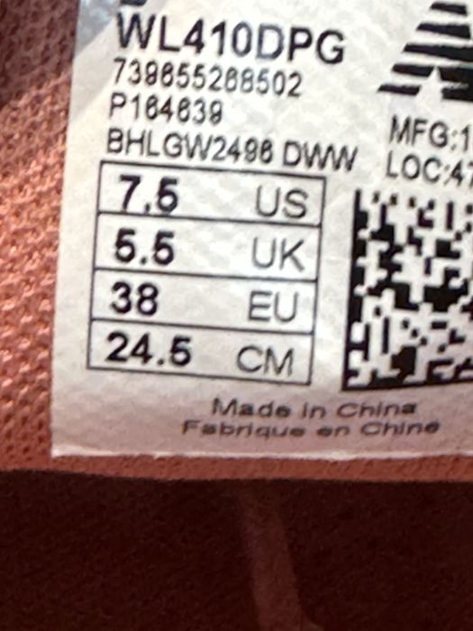 Маратонки NEW BALANCE 410.Номер 38