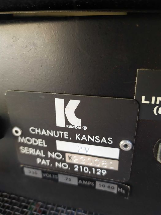 Vintage Лампов усилвател , глава за китара Kustom K Studio-USA