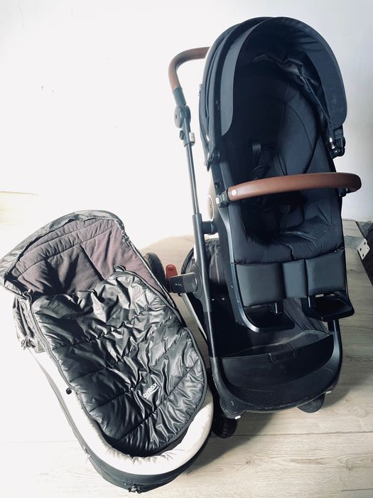 STOKKE-Детска количка+Кошче*БЕЗПЛАТНА Доставка*