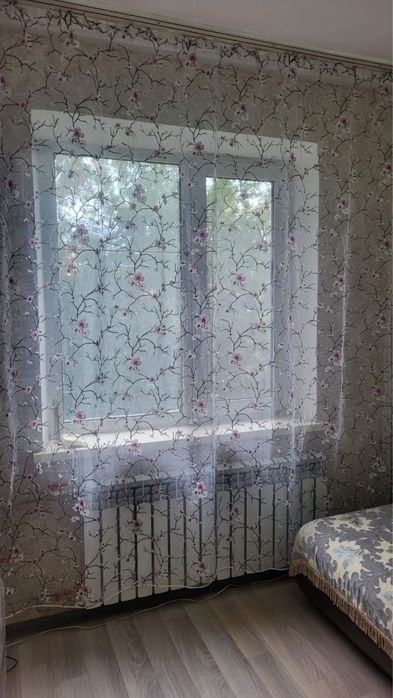 Готовый тюль сакура плотный