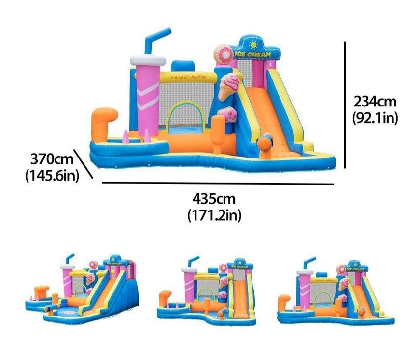 Batut, Надувной батут, Батуты