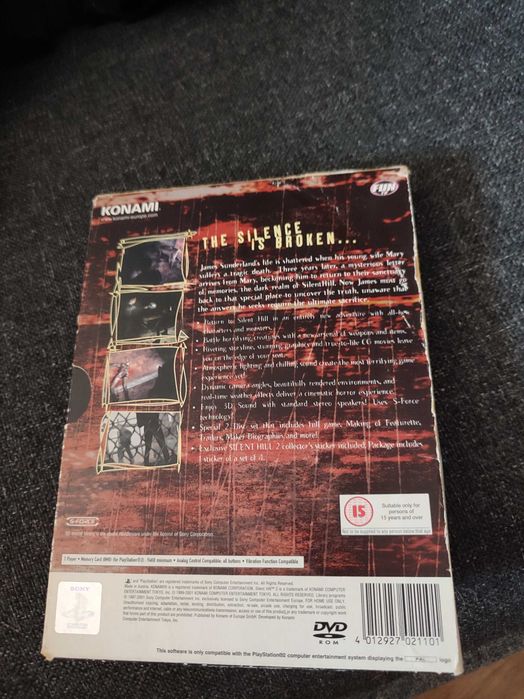 Silent Hill 2, Special Set 2 Discuri Playstation 2 Ps2 - Pal, de colectie
