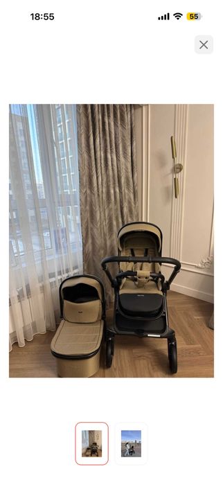 Коляска прогулочная с люлькой