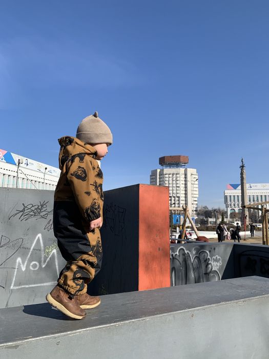 Демисезонный комбинезон софтшелл name it, размер 86 + 6