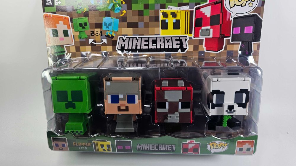 Minecraft Flip 2в1 големи фигурки - нов модел комплекти с Майнкрафт