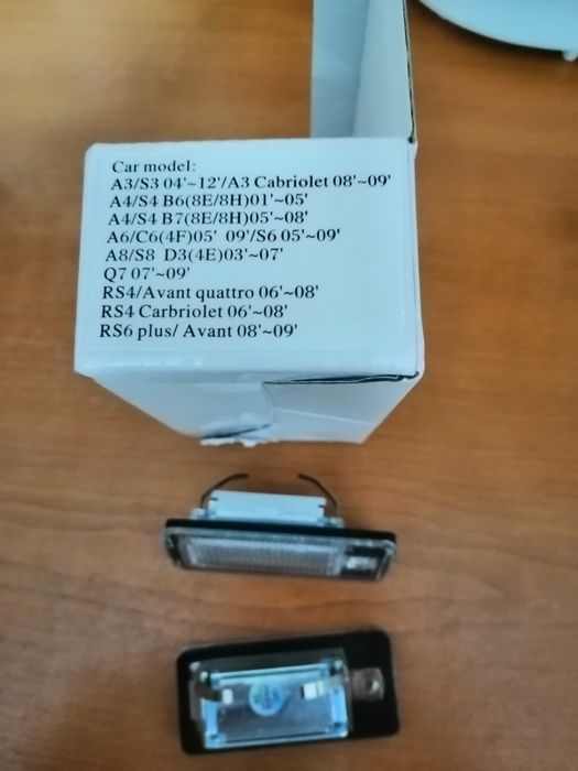 Lămpi numar led  BMW, Audi , WV,