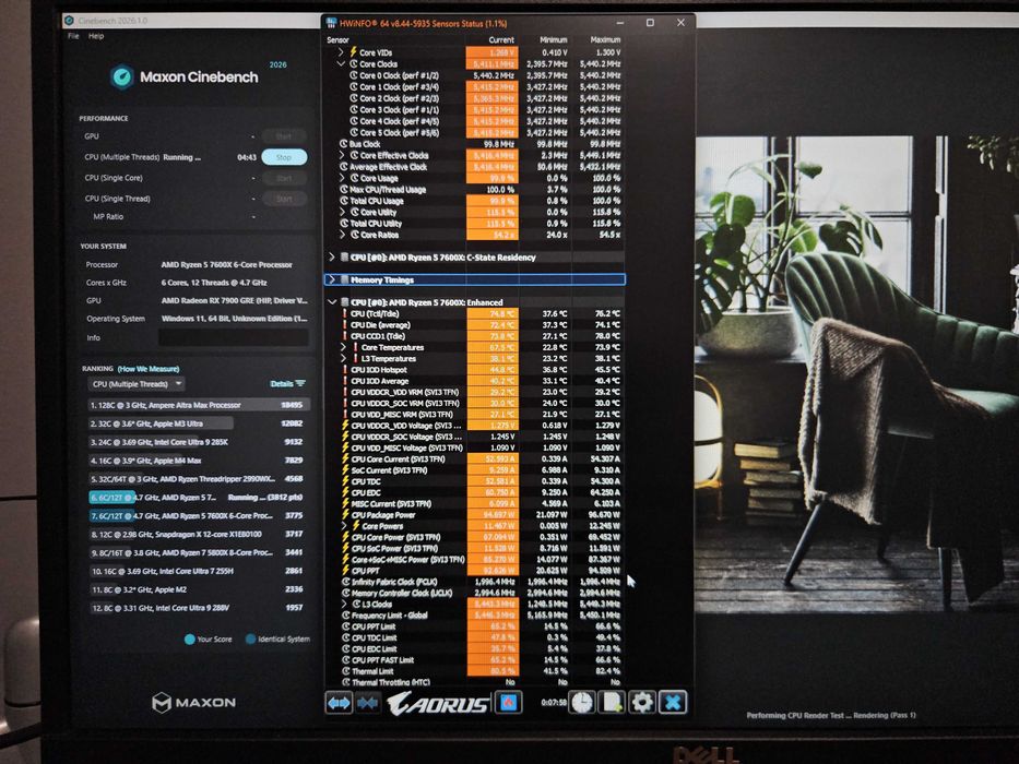 AMD Ryzen 5 7600X Golden Sample