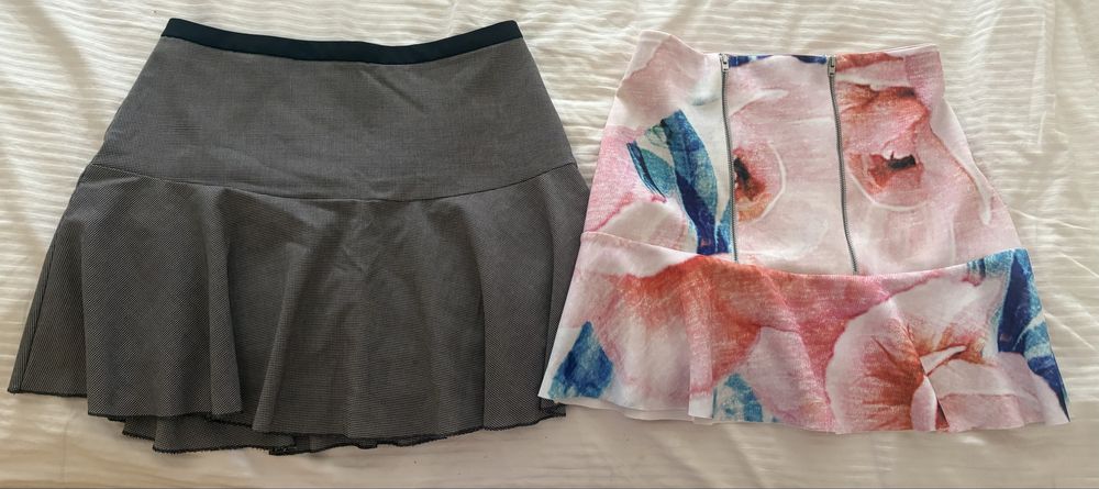 Къси поли Mango и Zara