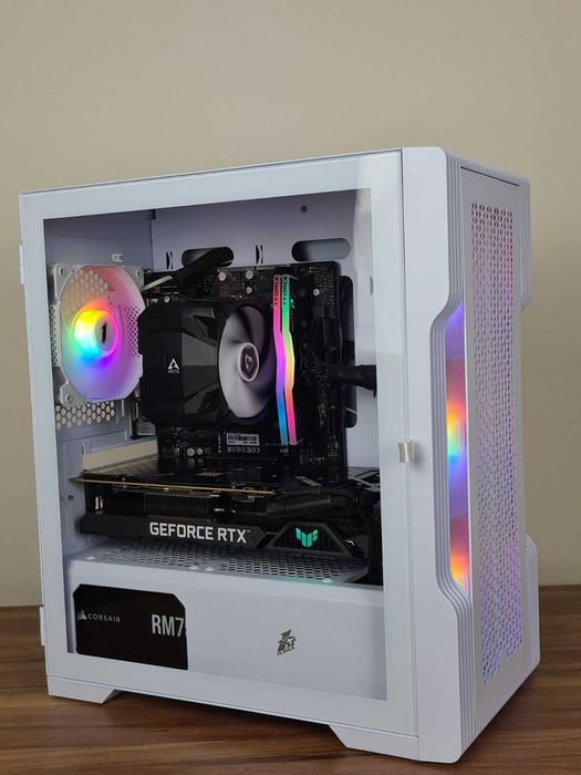 Нов | Ryzen 5600 | RTX 3060Ti | 16 GB RAM | NVMe 512GB | Геймърски