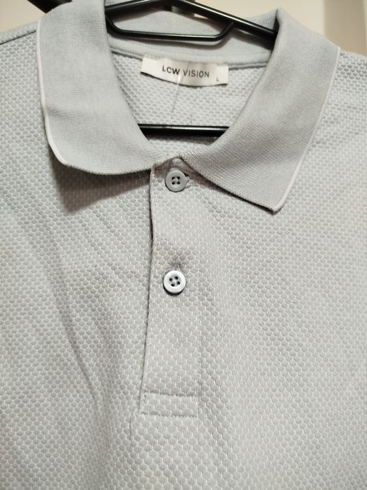 2бр нови мъжки тениски с яка - L