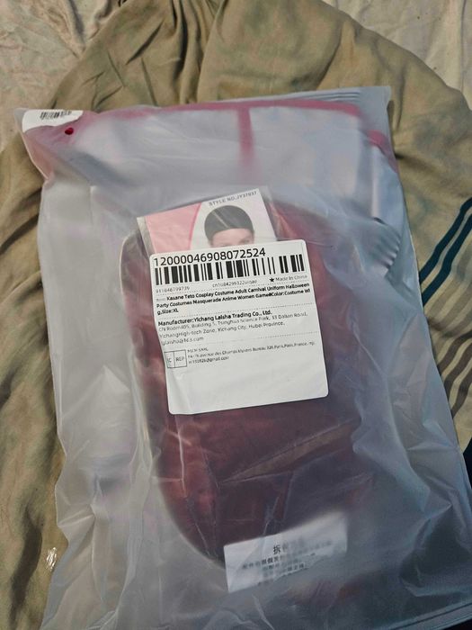 Cosplay Kasane Teto SynthV marime XL cu peruca si plasa pentru par