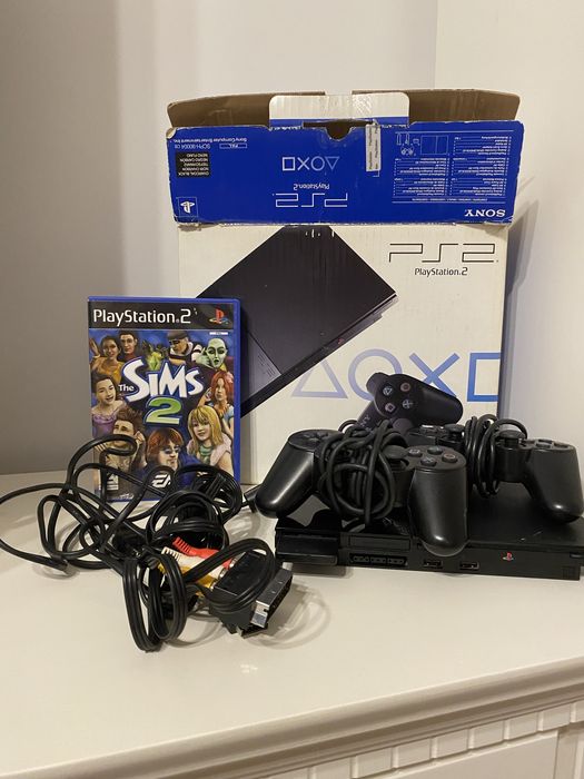 Consola PlayStation 2+joc Sims2