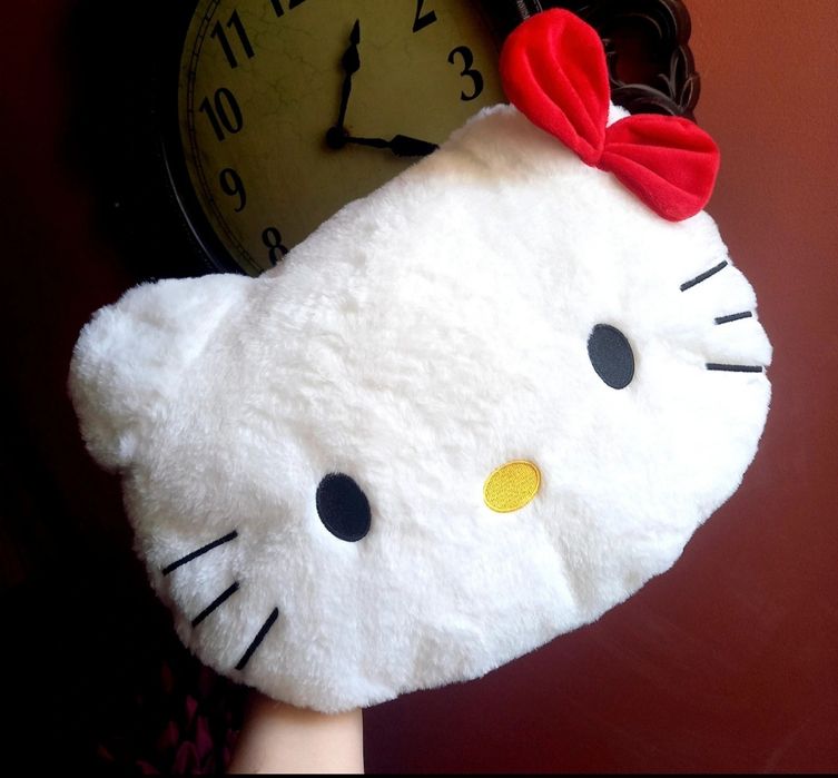 Perna pufoasa Hello Kitty noua perna sanrio hello kitty