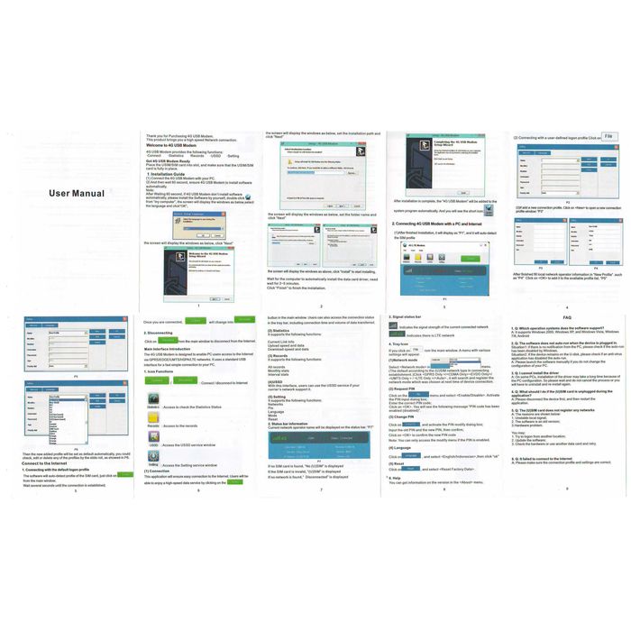 4G LTE USB модем ZN-1 с Wi-Fi 150Mbps