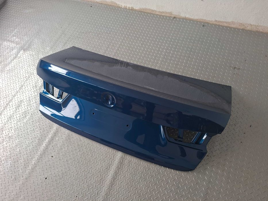 Като Нов Оригинален Заден Капак Багажник BMW G20 Син, БМВ Г20