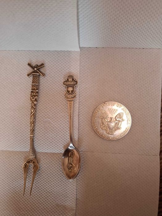 Piese vechi din argint 70 g