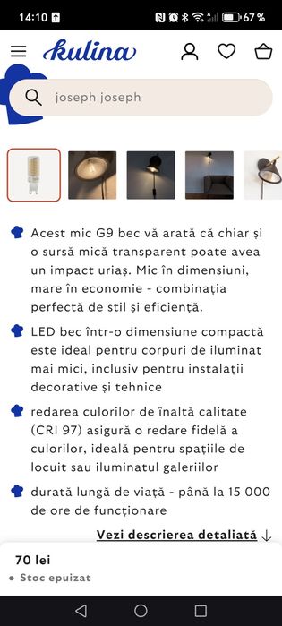 Bec G9 Led 4w G9 Tala