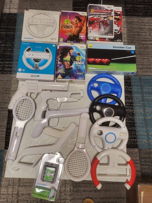 Accesorii Wii si WiiU, Manete , Nunchuck , Volane , Palete , Accesorii