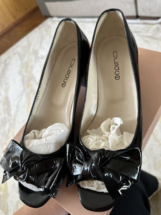 Nursace КОЖА SUOLA,туфли черные