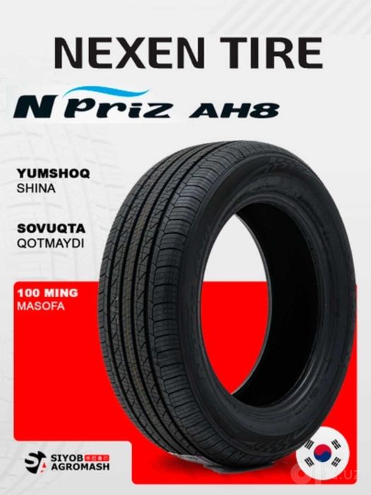 NEXEN NPRIZ AH8 shinasi, barcha mavsumiy 2026