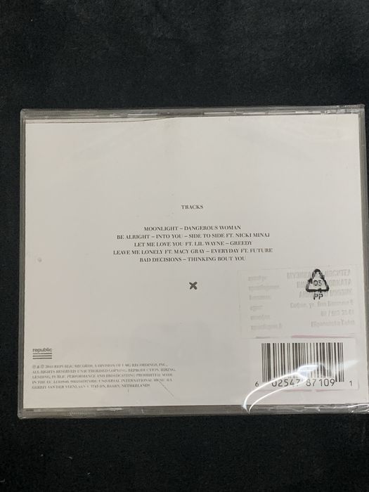Ариана Гранде Dangerous woman CD