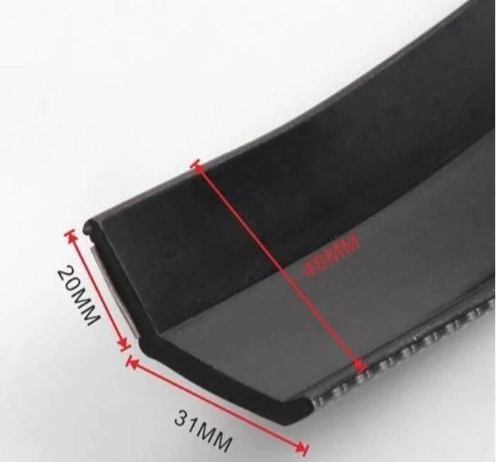 Спойлер самурай за броня 2352-1 червена