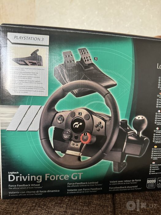 Игровой руль с педалями Logitech Driving Forse GT