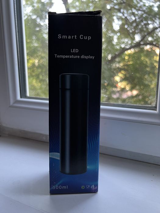 Термос новый с датчиком