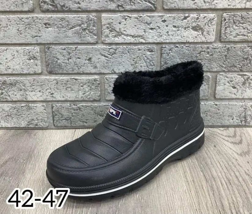 Меховые Галоши утепленные резиновые Калоши