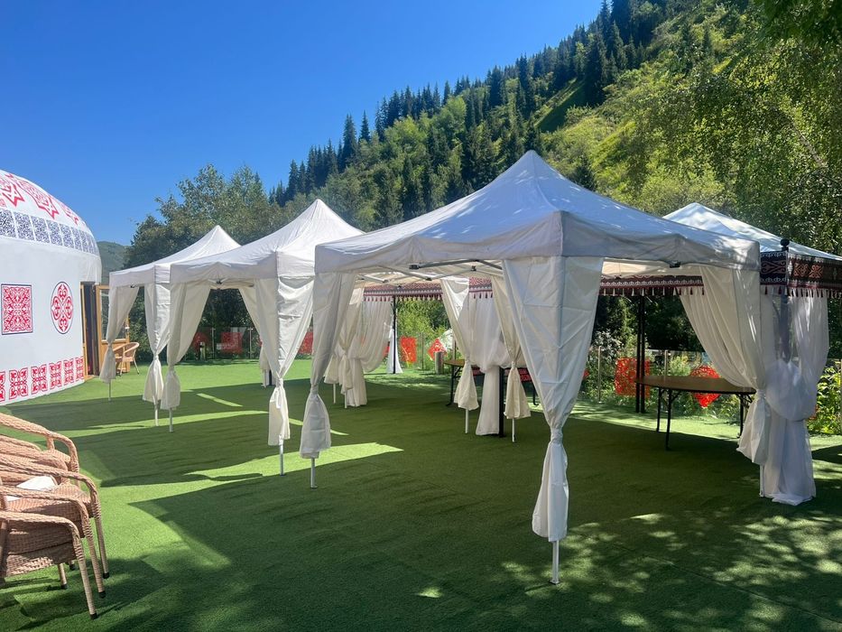 Аренда шатры 3х3, 5х7