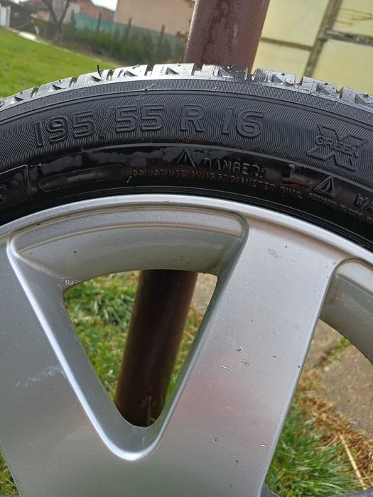 16" Алуминиеви джанти с гуми Michelin 195/55 R16 Peugeot/Citroen/Opel