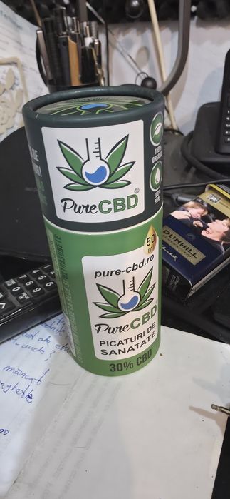 Ulei CBD de Cânepă Picături de Sanatate 50ml Full Spectrum Plus