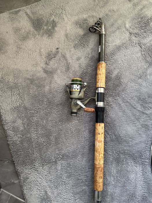 телескопична спининг въдица с макара