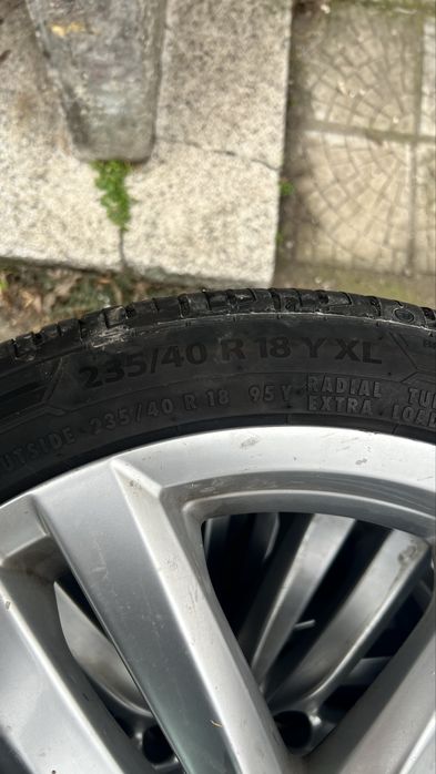 Джанти с гуми за vw 18 цола