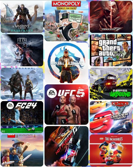 Ps4 / Ps5 uchun onlayn va vzlom o'yunlar
