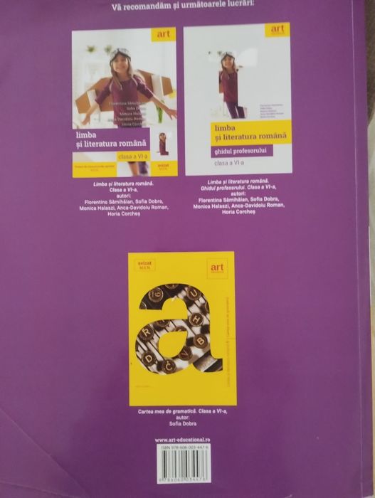 Caietul elevului,limba și literatura română,cls  a 6