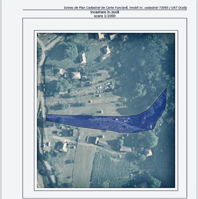 Vând casa si Teren intravilan 2830 mp, Ocolis, Alba.