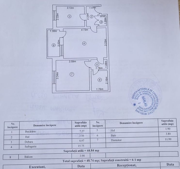 Apartament 2 camere de vanzare