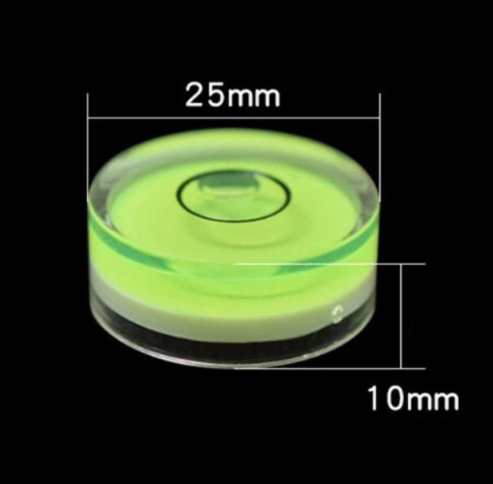 Bula nivel - rotunda cu lichid verde