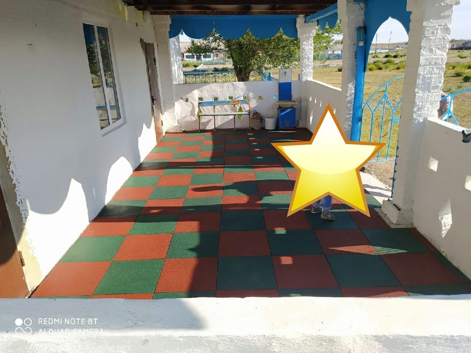 Резиновый плитки Караганде