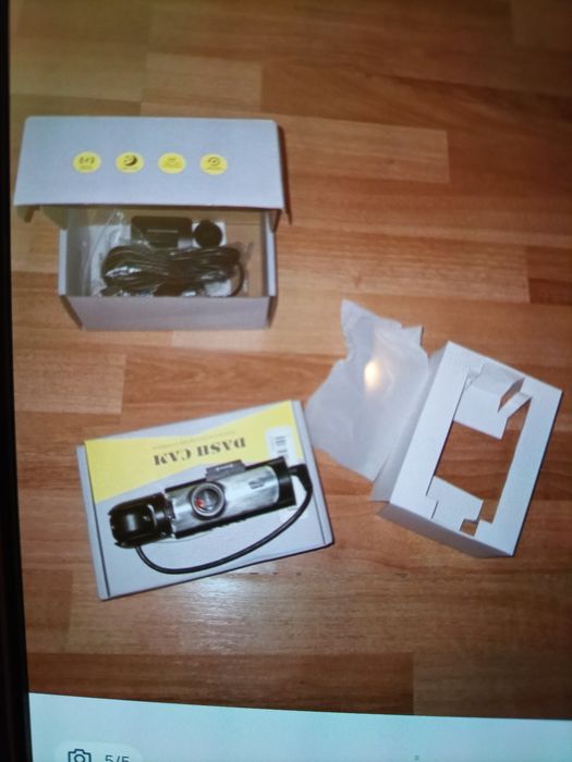 Camera auto duală interior exterior