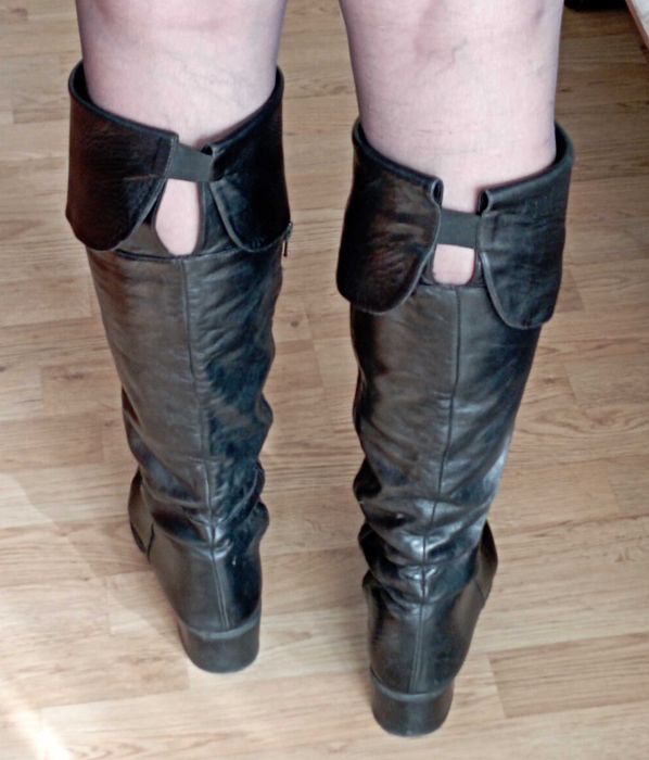 Дамски чизми от естествена кожа №40