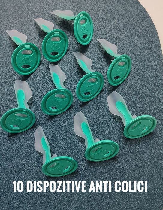 12 Tetine Avent 1 + 10 dispozitive anti colici