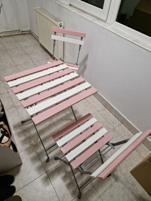 Masa si 2 scaune terasa ikea - 2 seturi