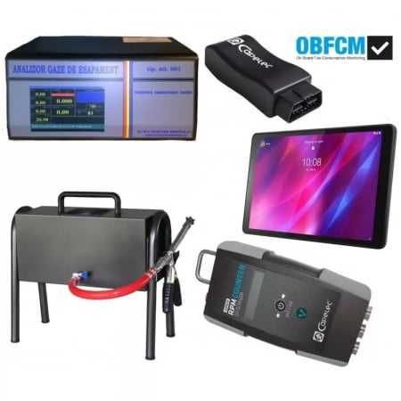 Echipament complet pentru gaze/noxe statie ITP, EC-Pachet Noxe