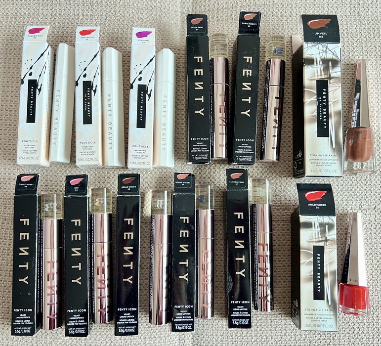 Оригинални червила Fenty,Tarte, Glossier, Summer Fridays, ABH