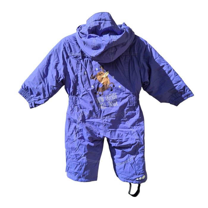 Combinezon 9–12 luni, costum ski fete Decathlon Oxylane, mărimea 80